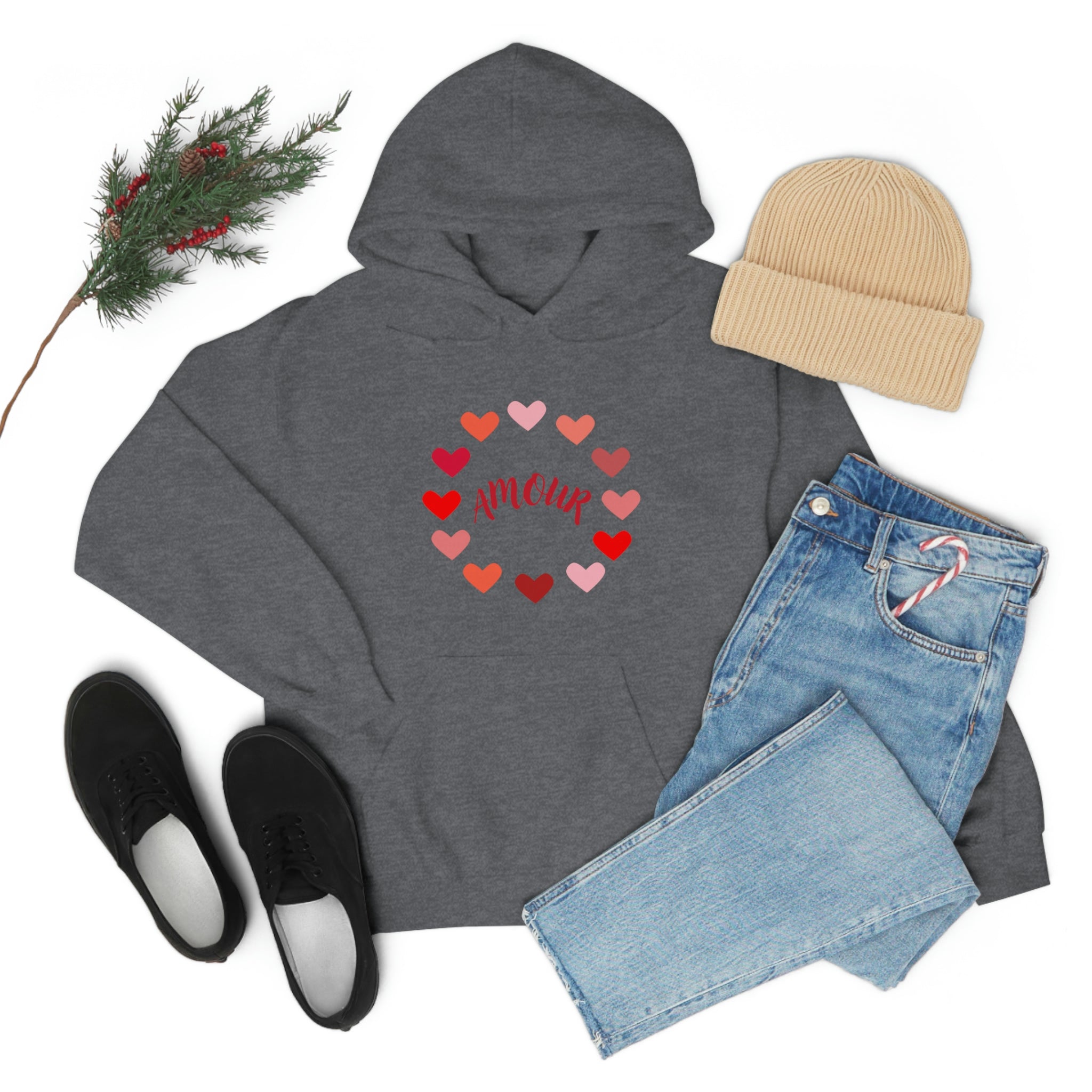 Amour Unisex Heavy Blend™ Hooded Sweatshirt