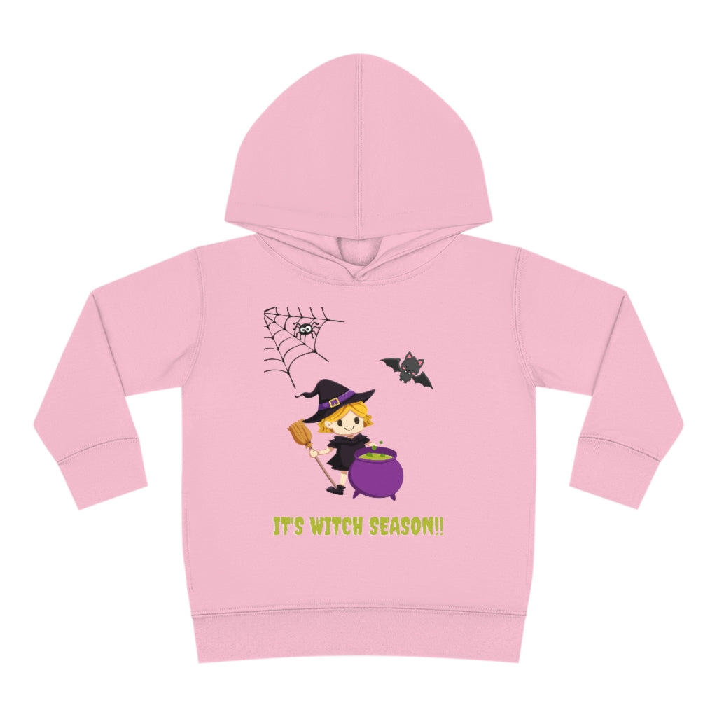 It's Witch Season Toddler Pullover Fleece Hoodie