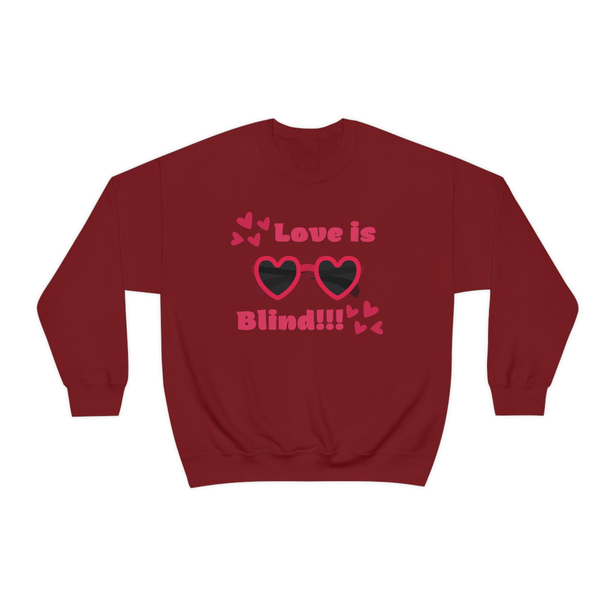 Love Is Blind!!! Unisex Heavy Blend™ Crewneck Sweatshirt