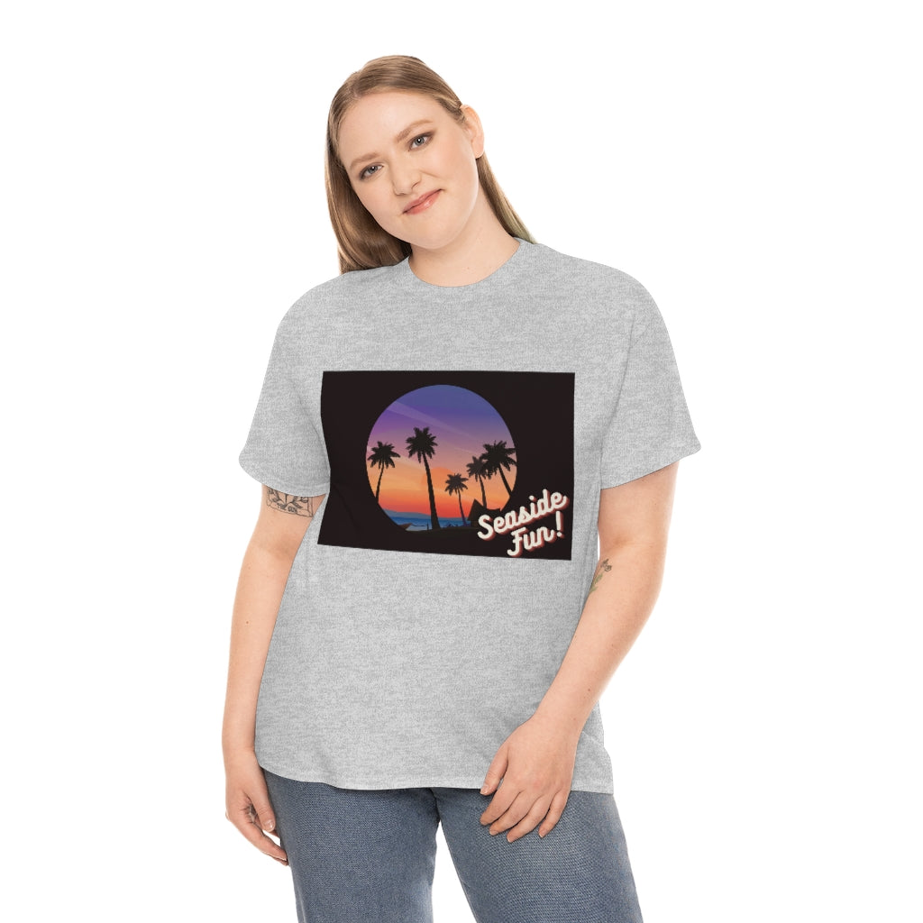 Seaside Fun Unisex Heavy Cotton Tee