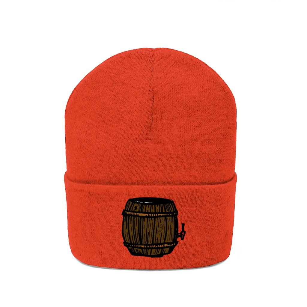 Keg Barrel Knit Beanie