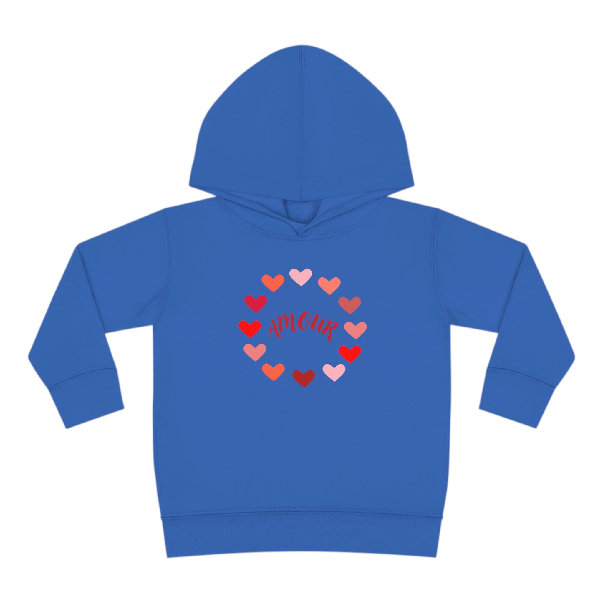 Amour Toddler Pullover Fleece Hoodie