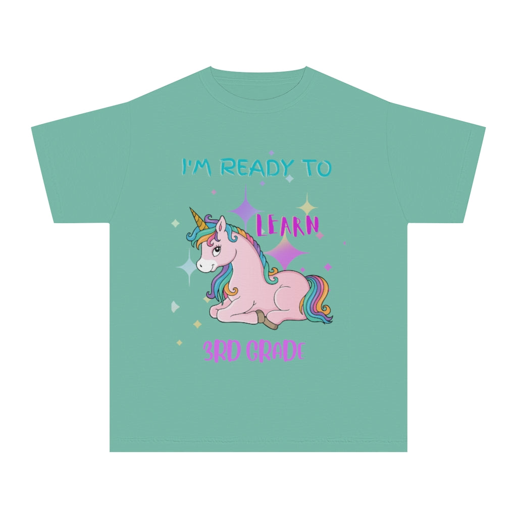 I'm Ready to Learn 3rd Grade Youth Midweight Tee