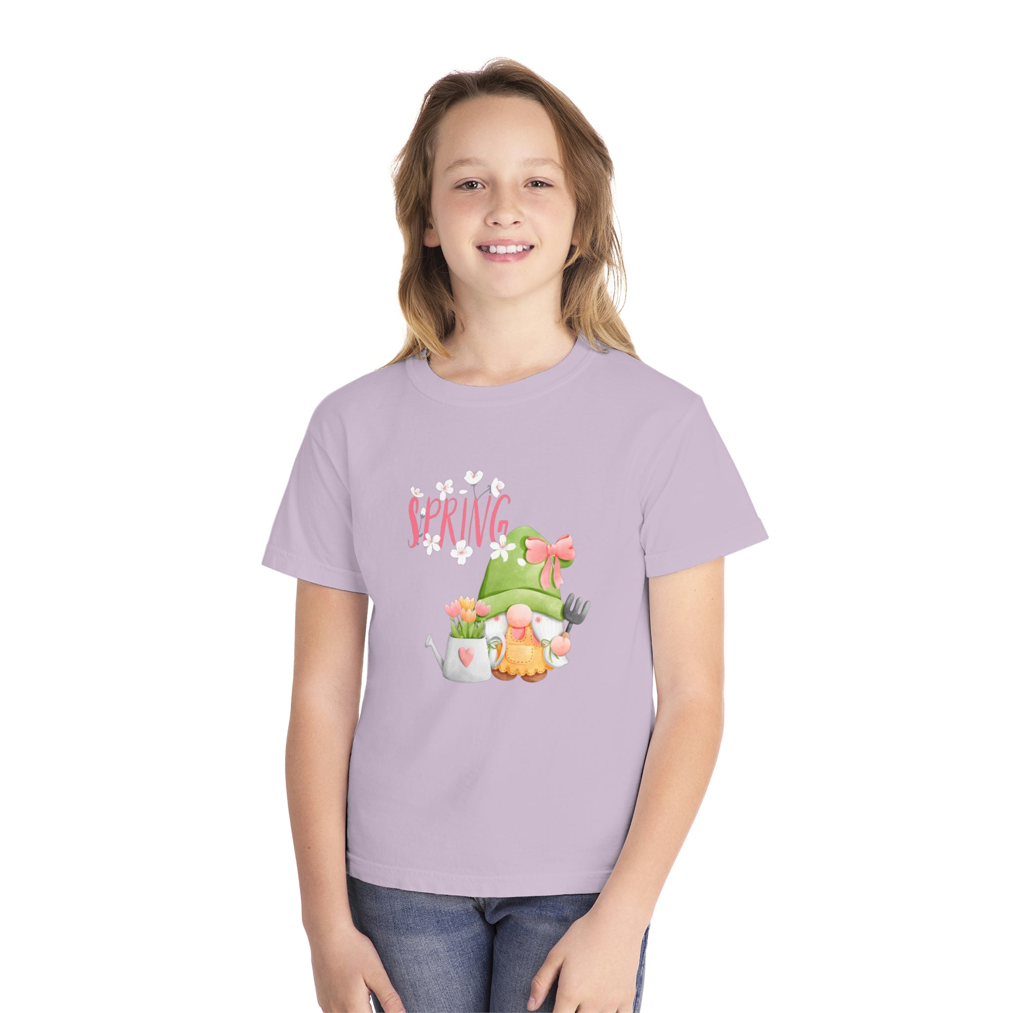 Gnome Happy Spring Youth Midweight Tee