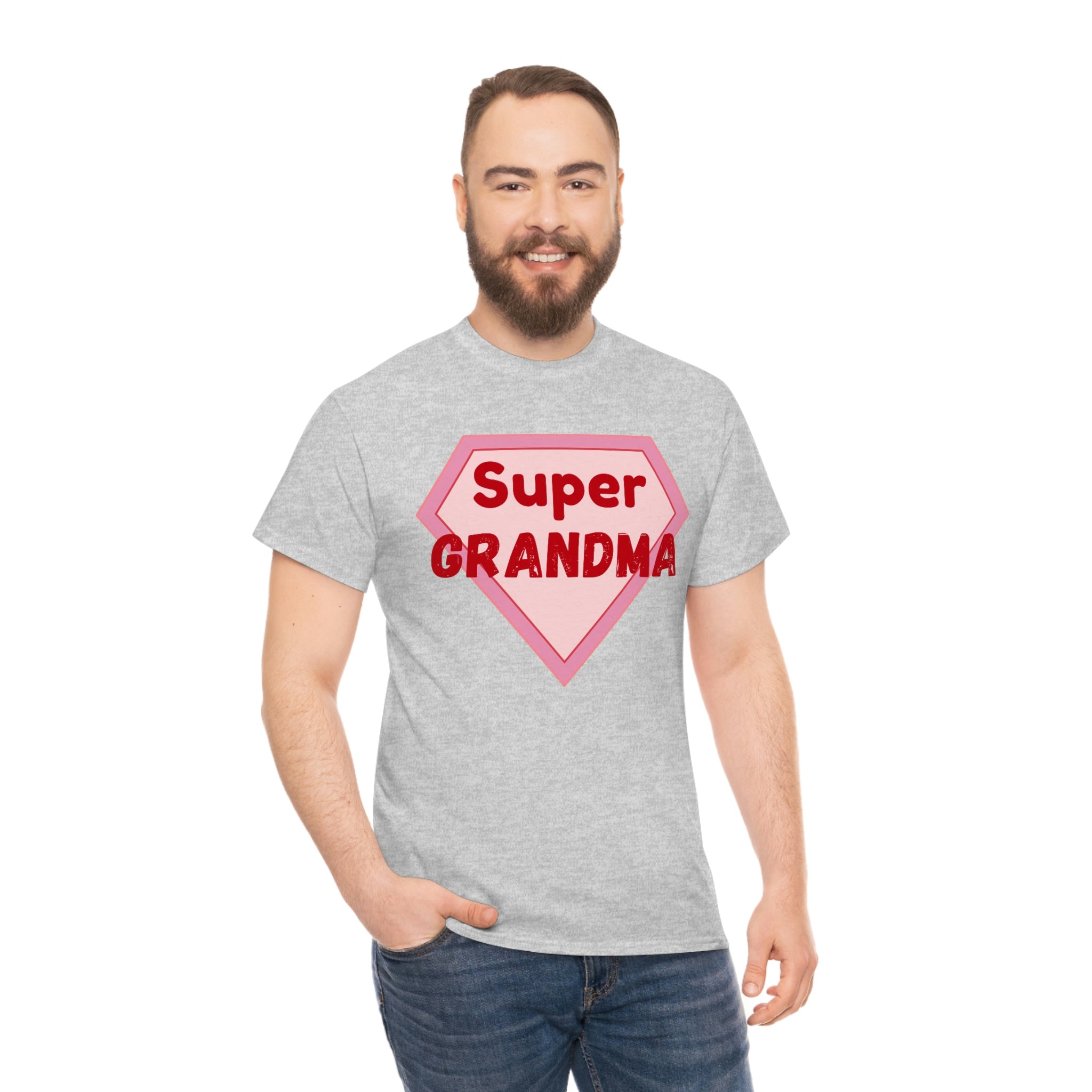 Super Grandma Unisex Heavy Cotton Tee