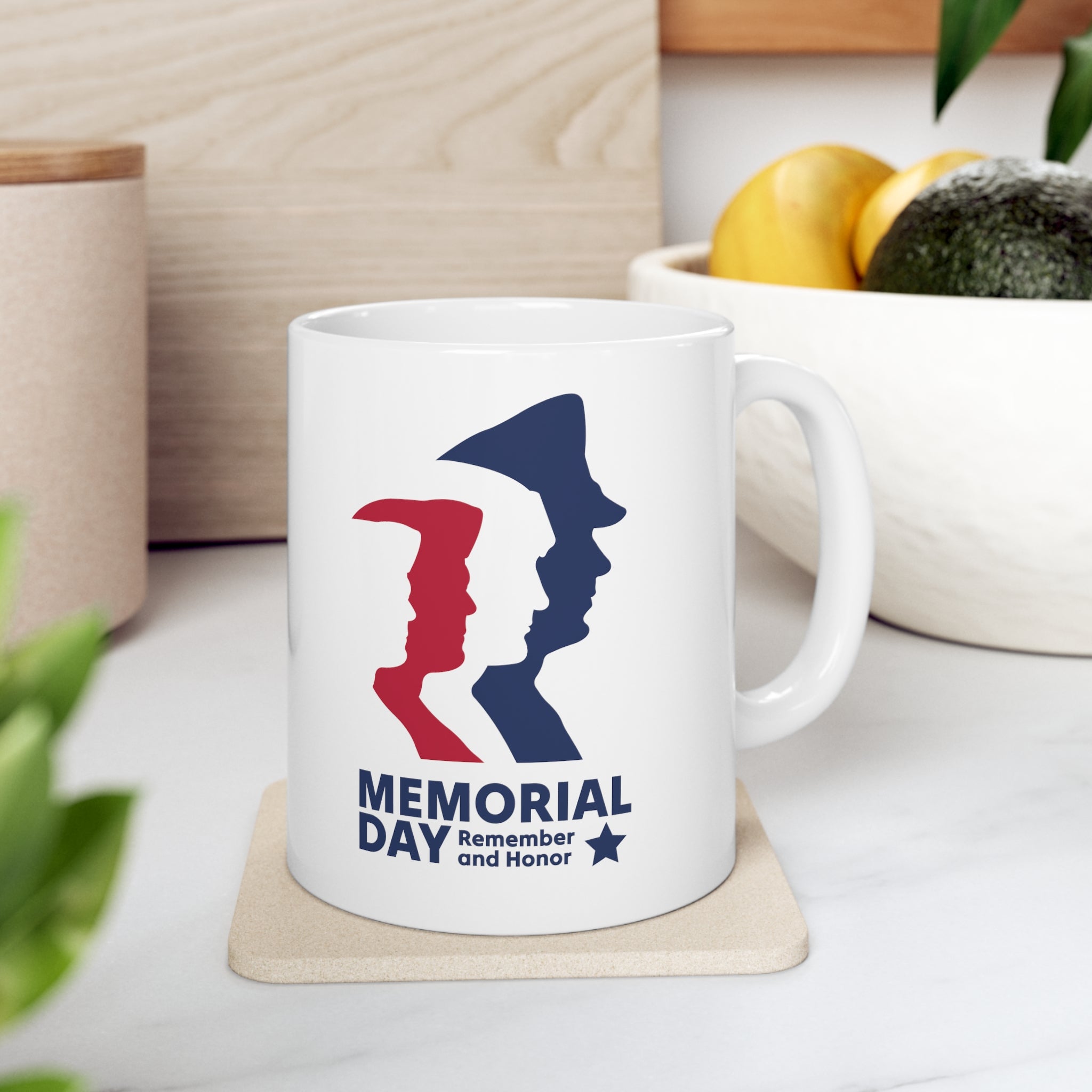 Memorial Day Heroes Ceramic Mug 11oz