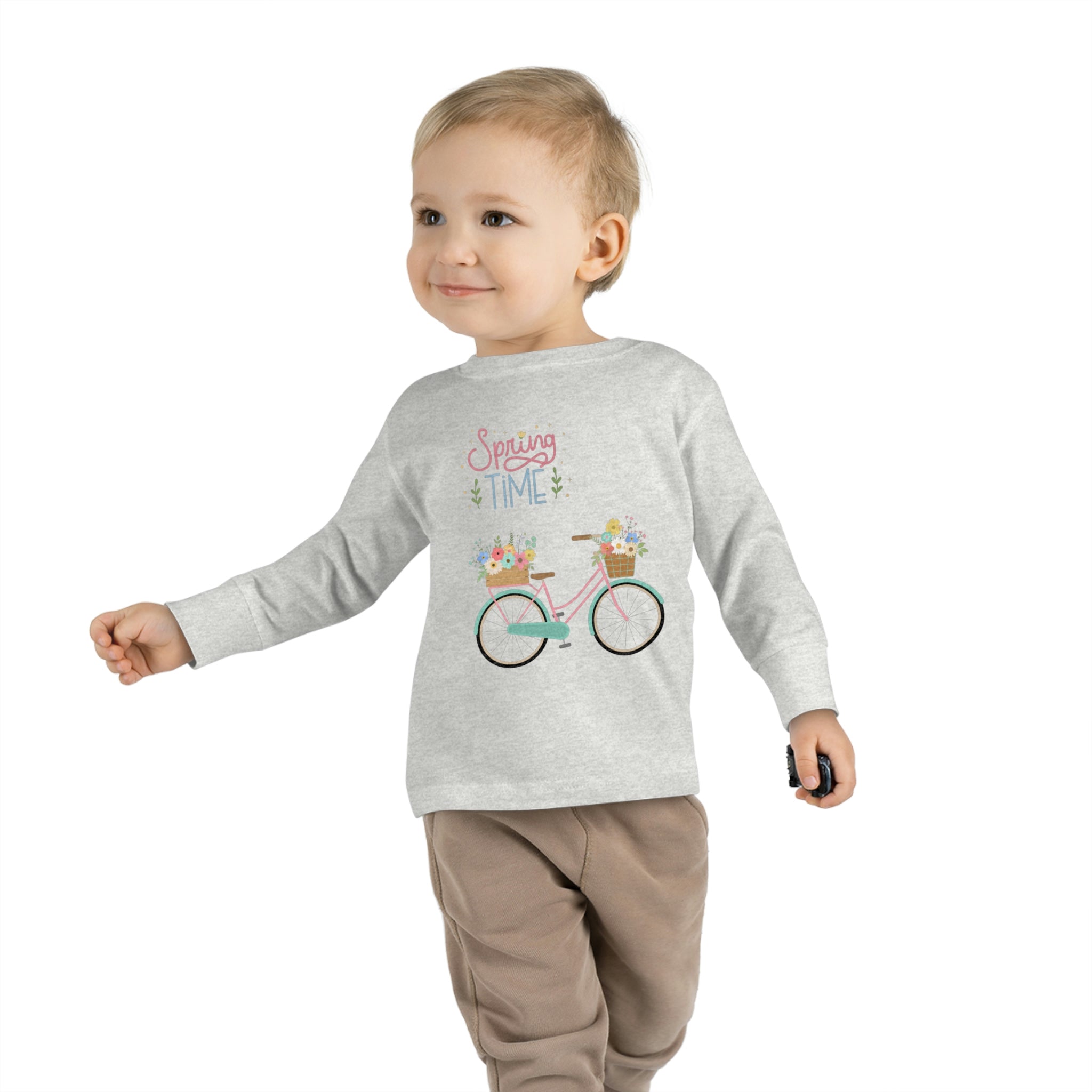 Spring Time Toddler Long Sleeve Tee