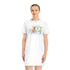 Happy Easter Spinner T-Shirt Dress