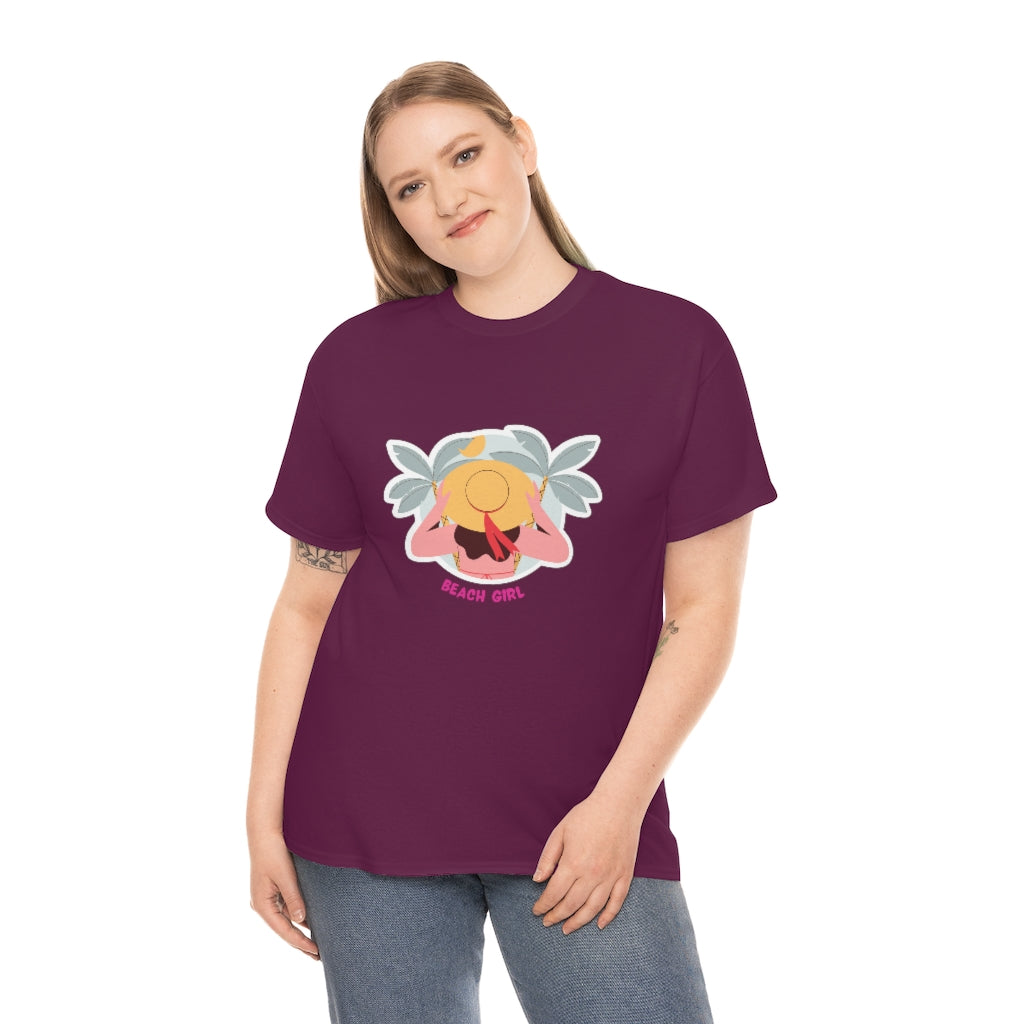 Beach Girl Unisex Heavy Cotton Tee