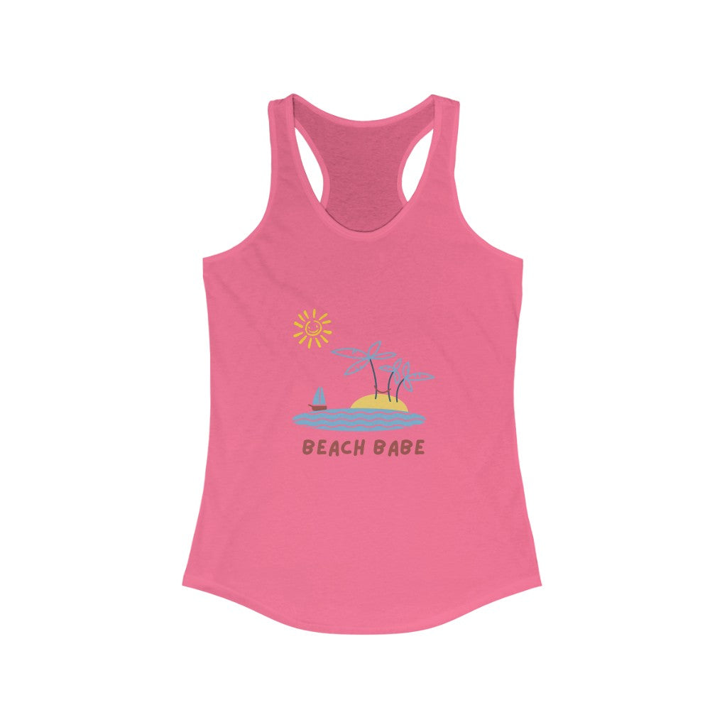 Beach Babe Women's Ideal Racerback Tank