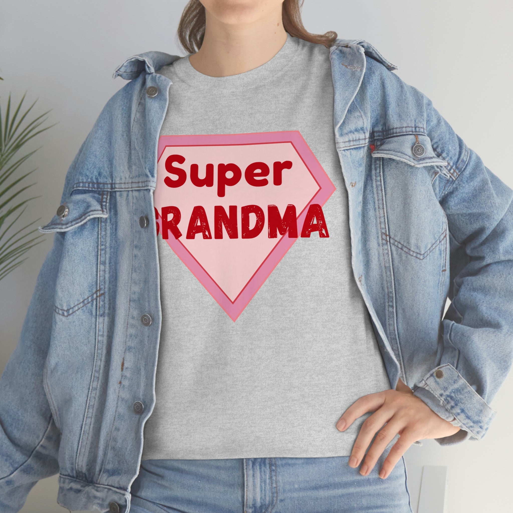 Super Grandma Unisex Heavy Cotton Tee