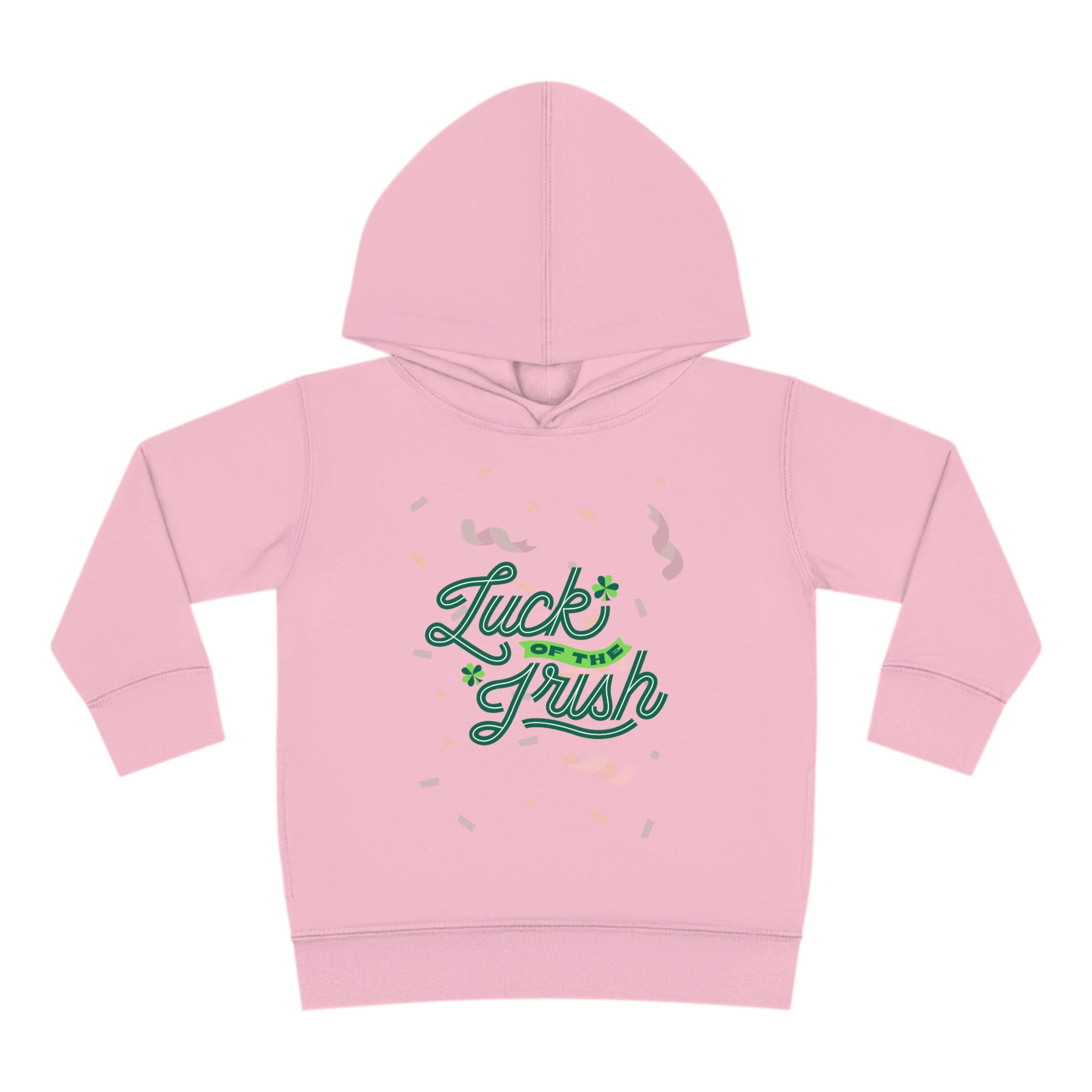 Luck Of The Irish Toddler Pullover Fleece Hoodie