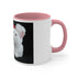 Christmas Kitty Accent Coffee Mug, 11oz