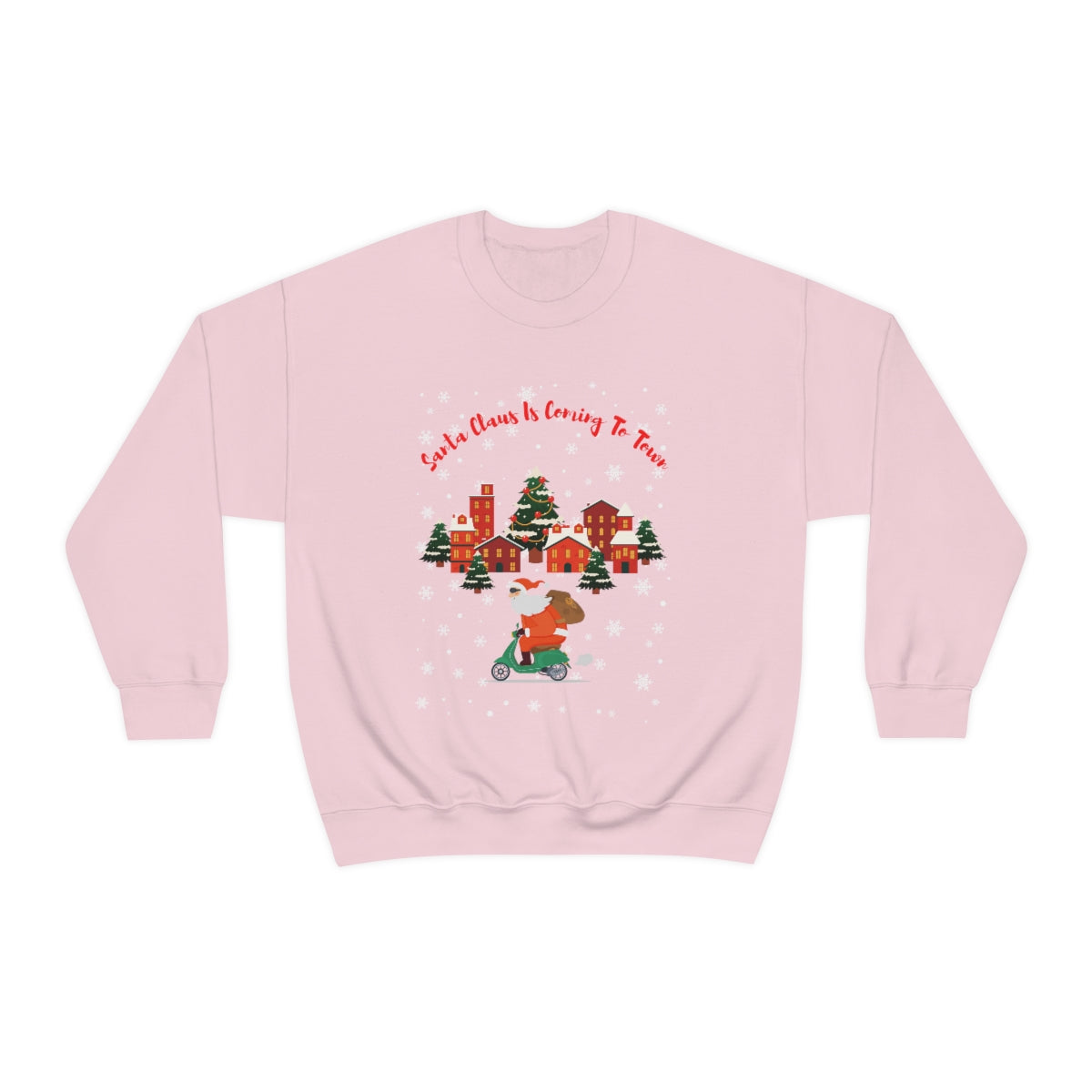 Santa Claus Is Coming To Town Unisex Heavy Blend™ Crewneck Sweatshirt