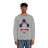Happy President's Day Stars & Stripe Unisex Heavy Blend™ Crewneck Sweatshirt