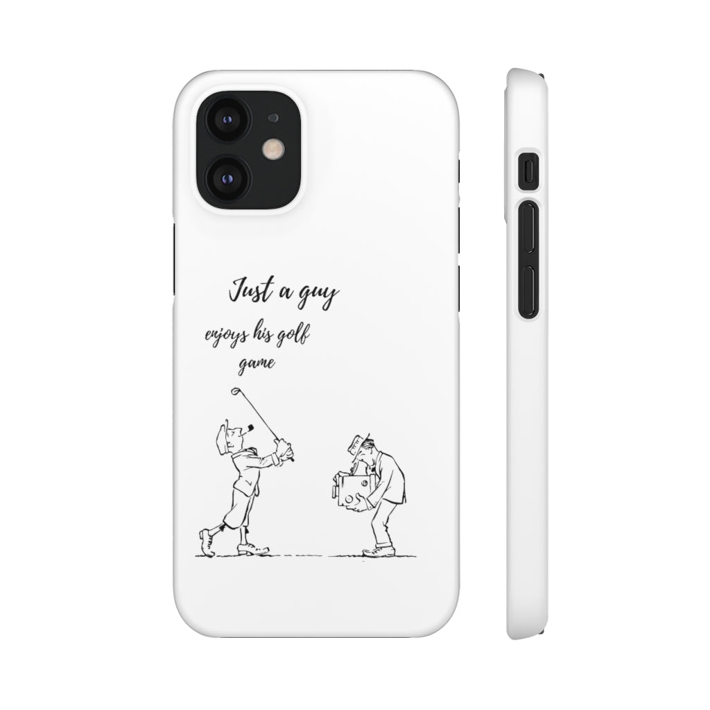 Golfer Snap Cases