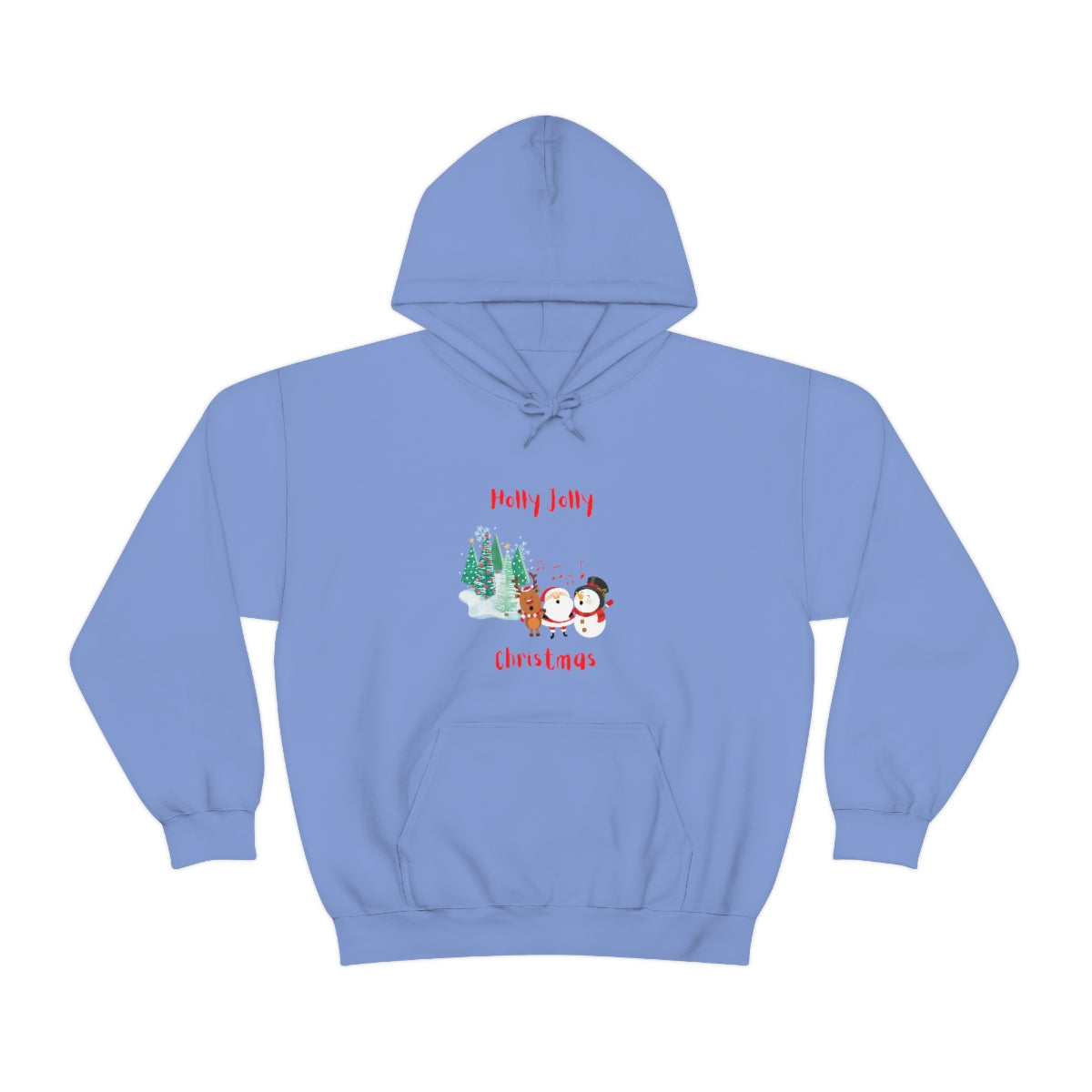 Holly Jolly Christmas Unisex Heavy Blend™ Hooded Sweatshirt