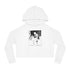 Piano Player Women’s Cropped Hooded Sweatshirt