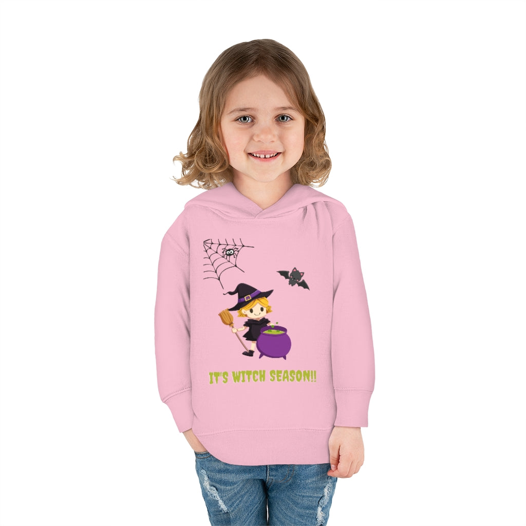 It's Witch Season Toddler Pullover Fleece Hoodie