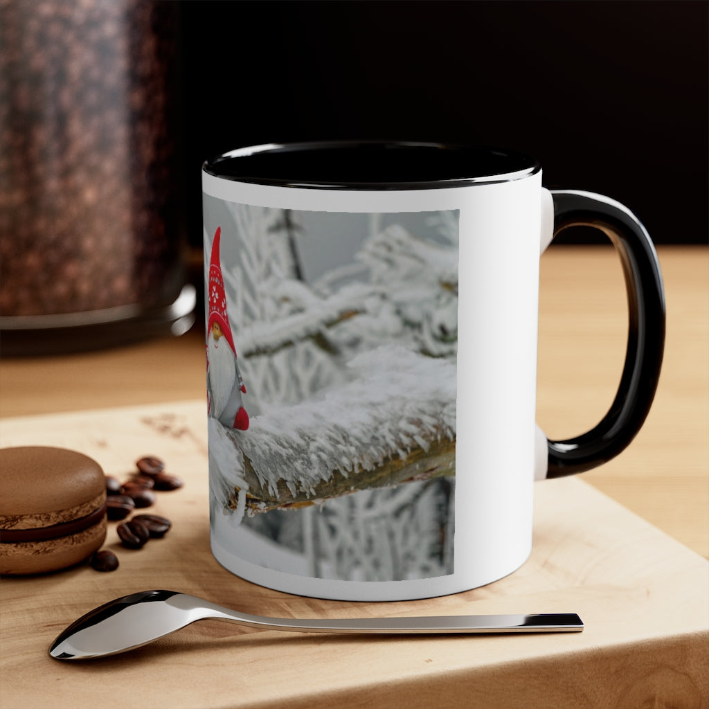 Merry Christmas Accent Coffee Mug, 11oz