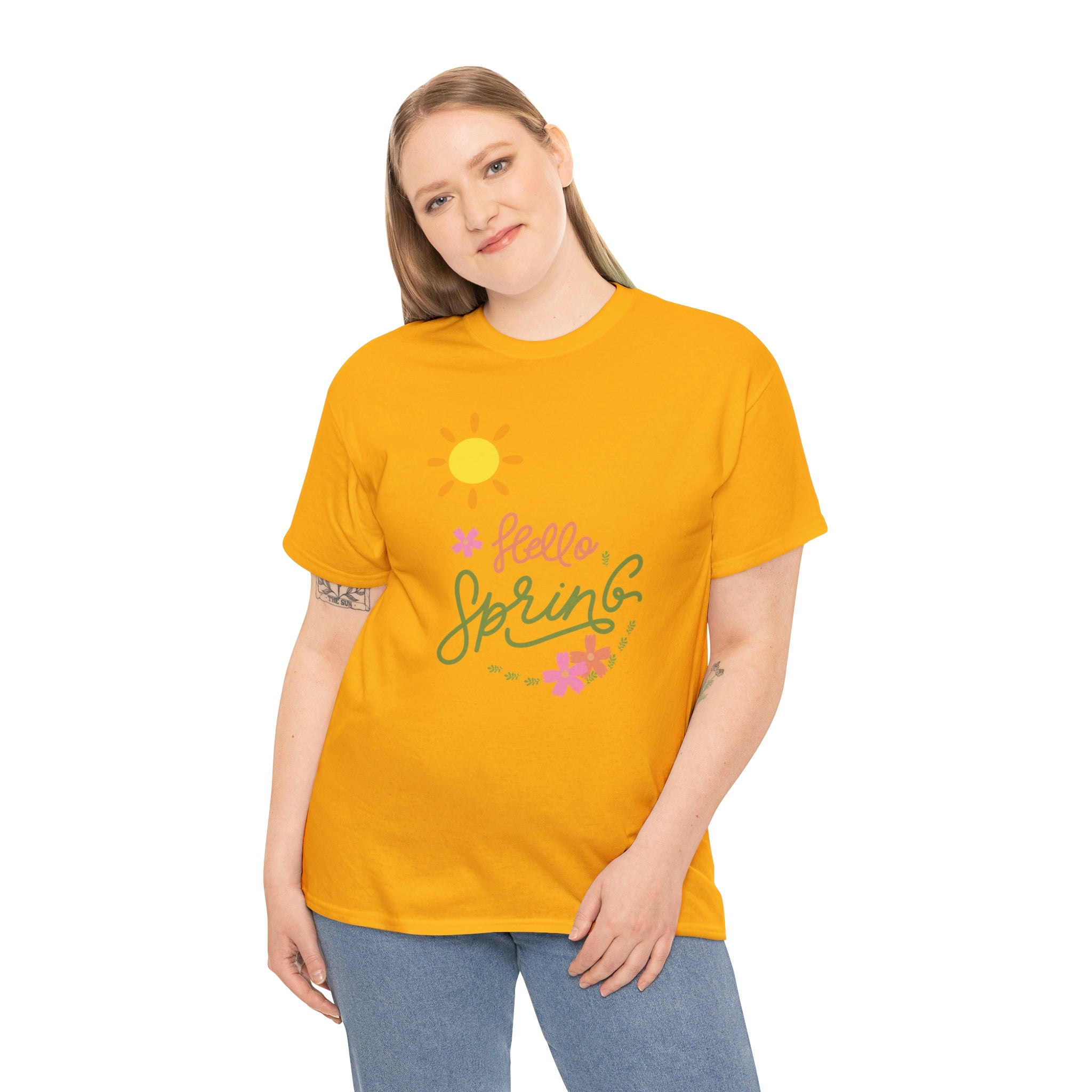 Spring Sunshine Unisex Heavy Cotton Tee