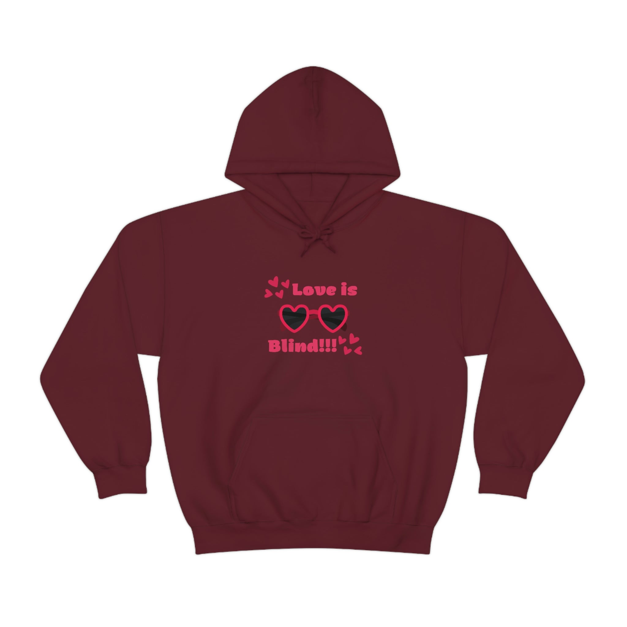 Love Is Blind!!! Unisex Heavy Blend™ Hooded Sweatshirt