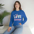 Gnome Love Easter Unisex Heavy Blend™ Crewneck Sweatshirt