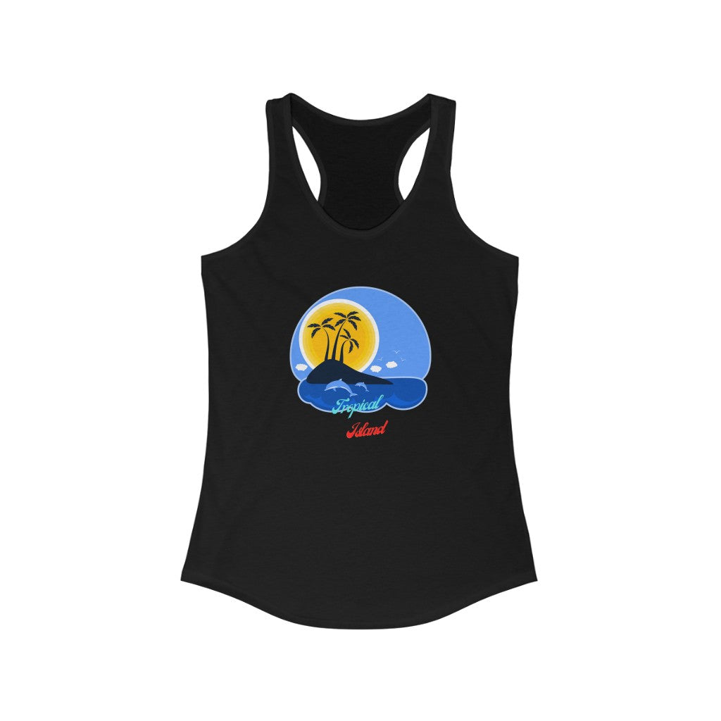 Tropical Island Women's Ideal Racerback Tank