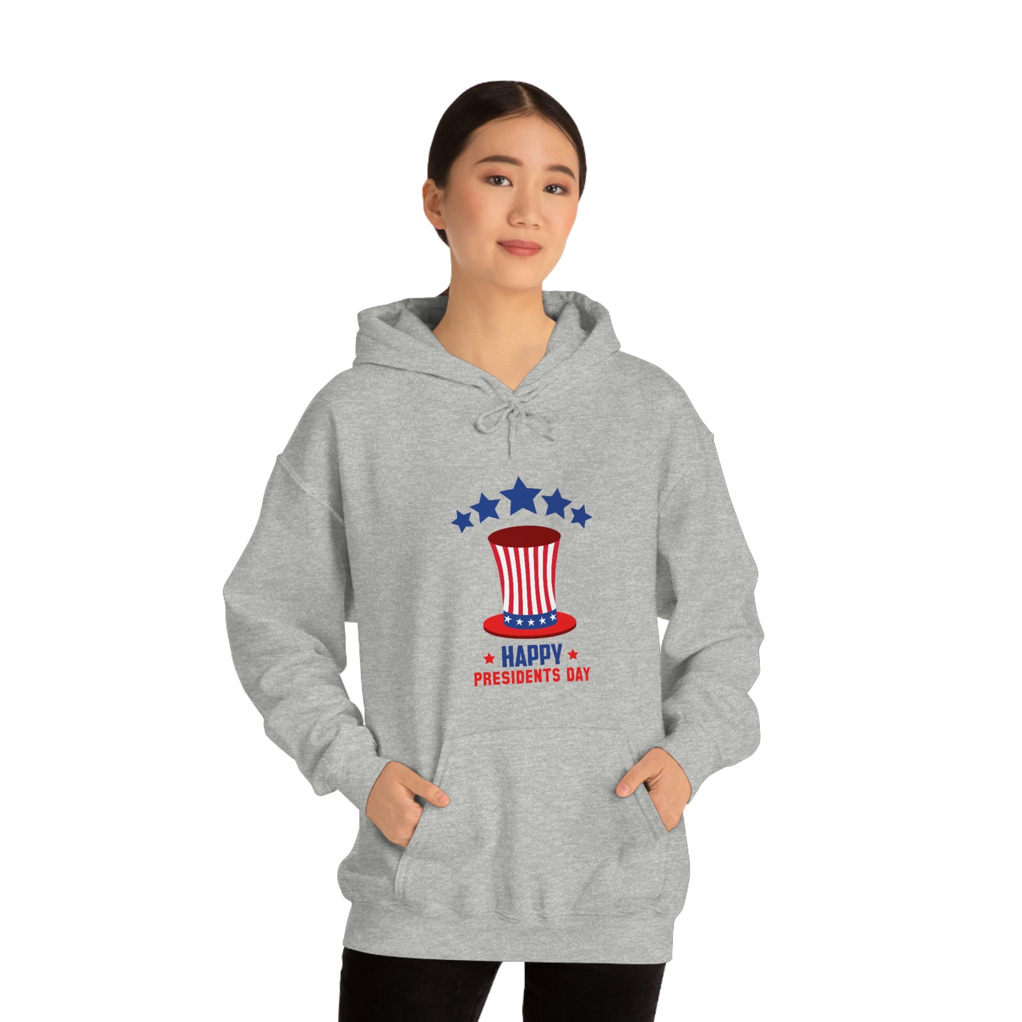 Happy President's Day Hat Unisex Heavy Blend™ Hooded Sweatshirt