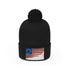 US Flag Pom Pom Beanie