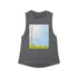 Happy Easter Women's Flowy Scoop Muscle Tank