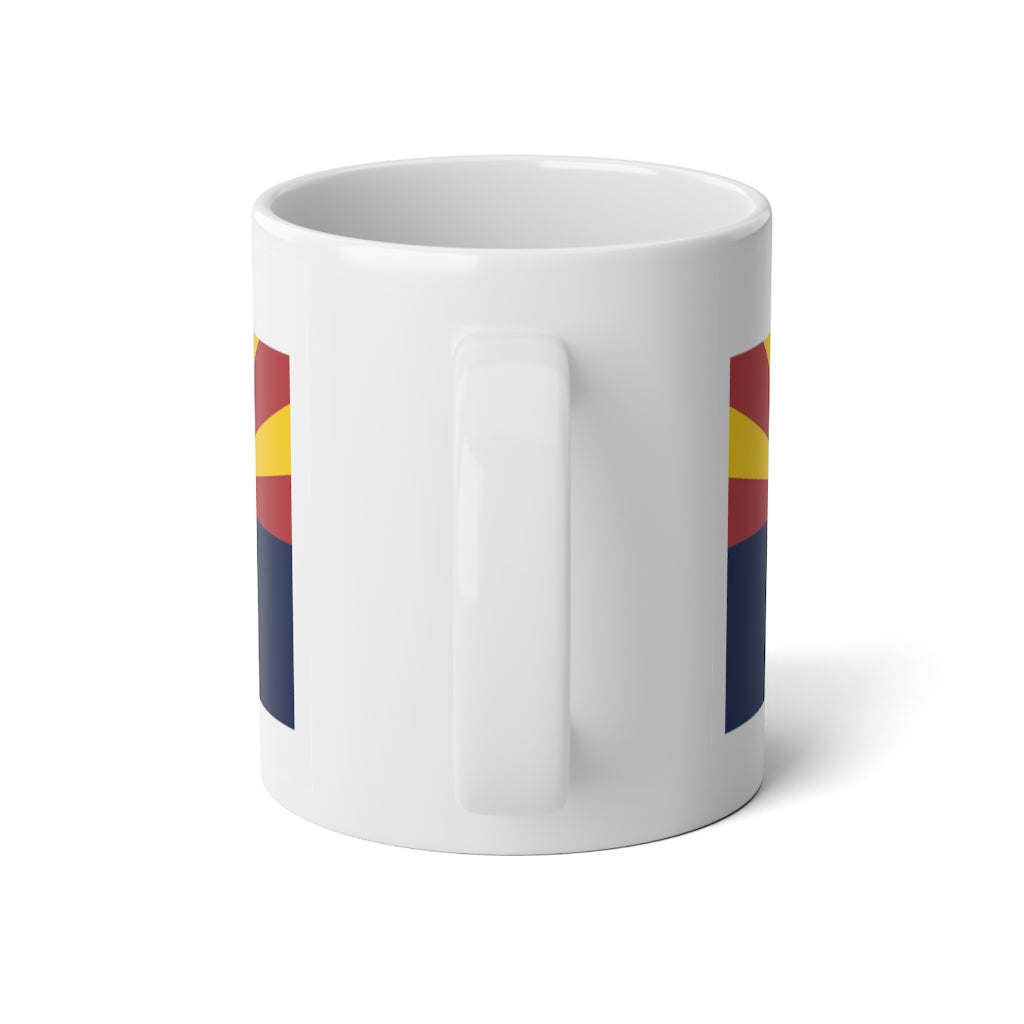 Arizona State Flag Jumbo Mug, 20oz