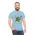 Flying Into Kindergarten Unisex Heavy Cotton Tee