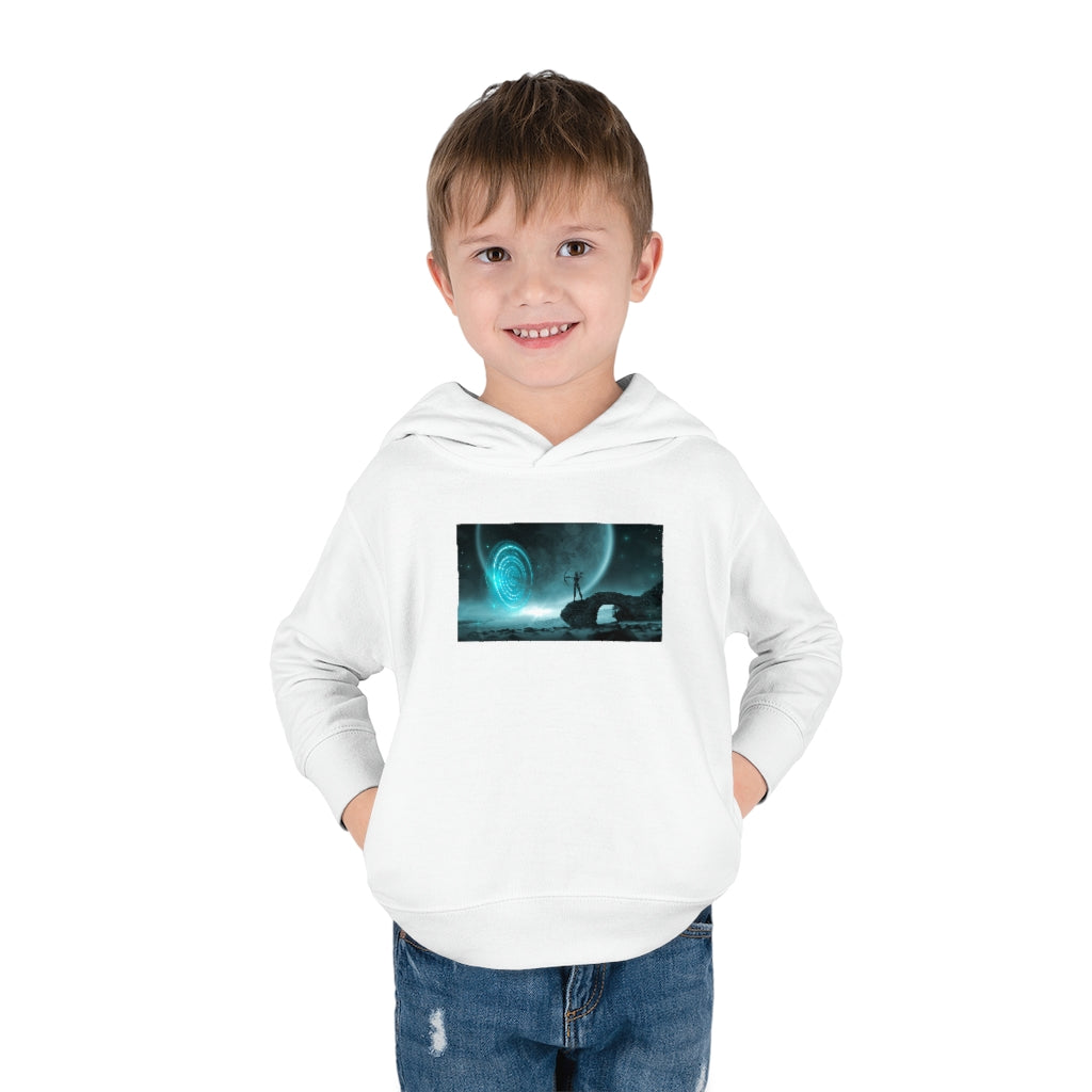 Mystical Moon Toddler Pullover Fleece Hoodie