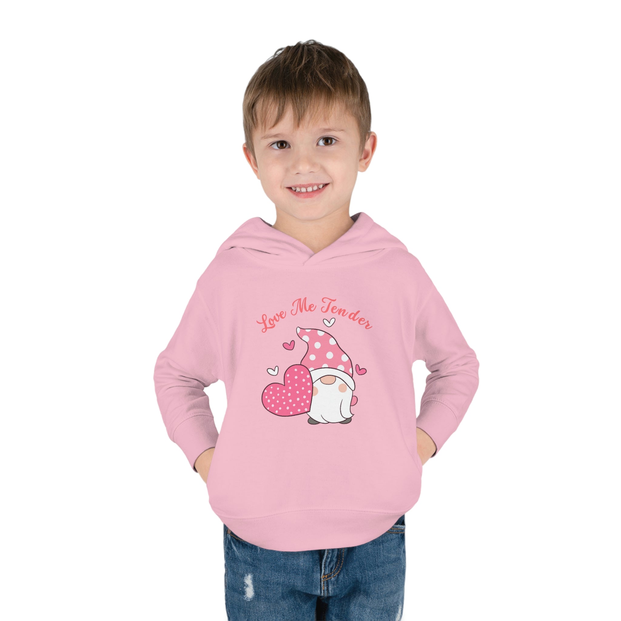 Love Me Tender Toddler Pullover Fleece Hoodie