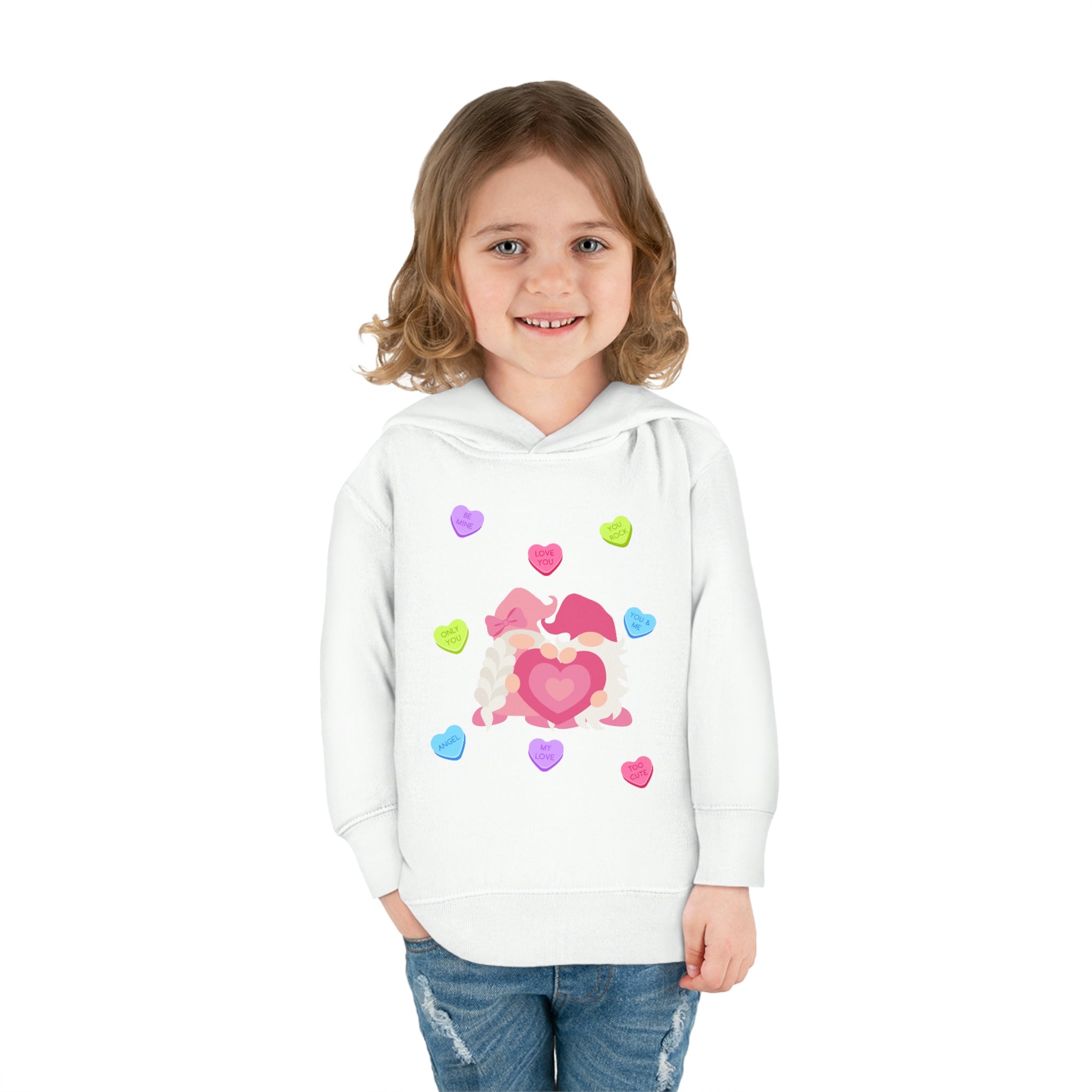 You Gnome I Love You!! Toddler Pullover Fleece Hoodie