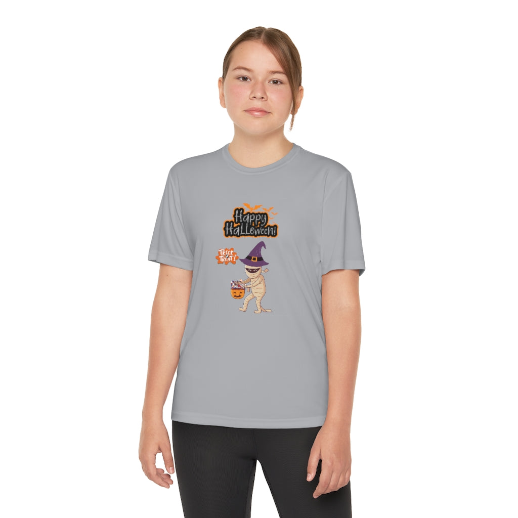 Happy Halloween Mummy Youth Competitor Tee