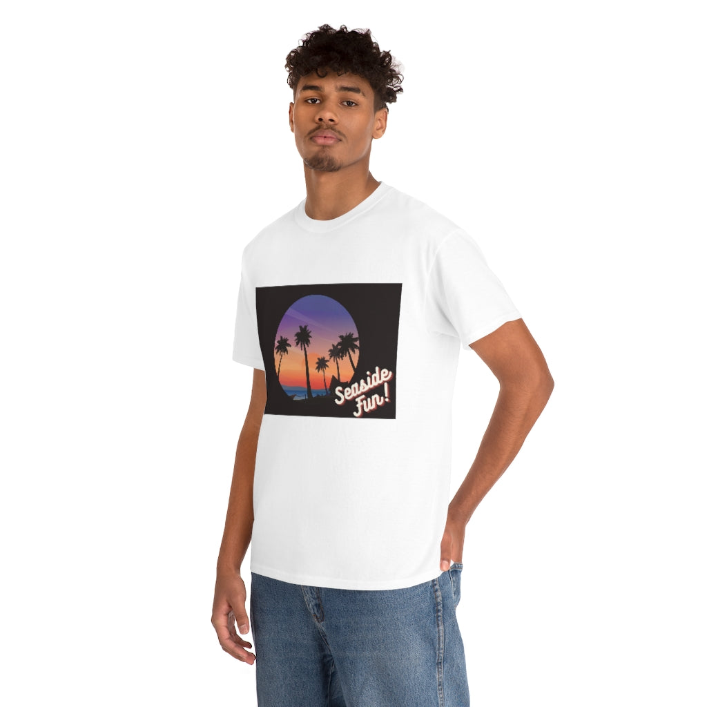 Seaside Fun Unisex Heavy Cotton Tee