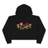 Spring Flowers Crop Hoodie