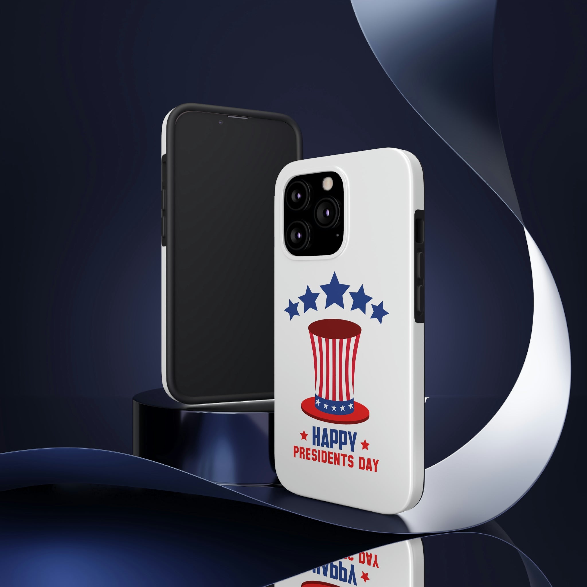 Happy President's Day Hat Tough Phone Cases, Case-Mate