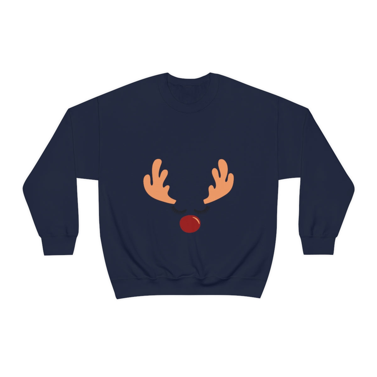 Reindeer Christmas Unisex Heavy Blend™ Crewneck Sweatshirt