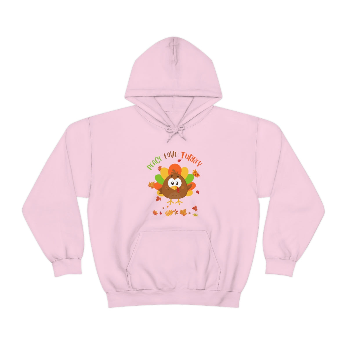 Peace Love Turkey Unisex Heavy Blend™ Hooded Sweatshirt