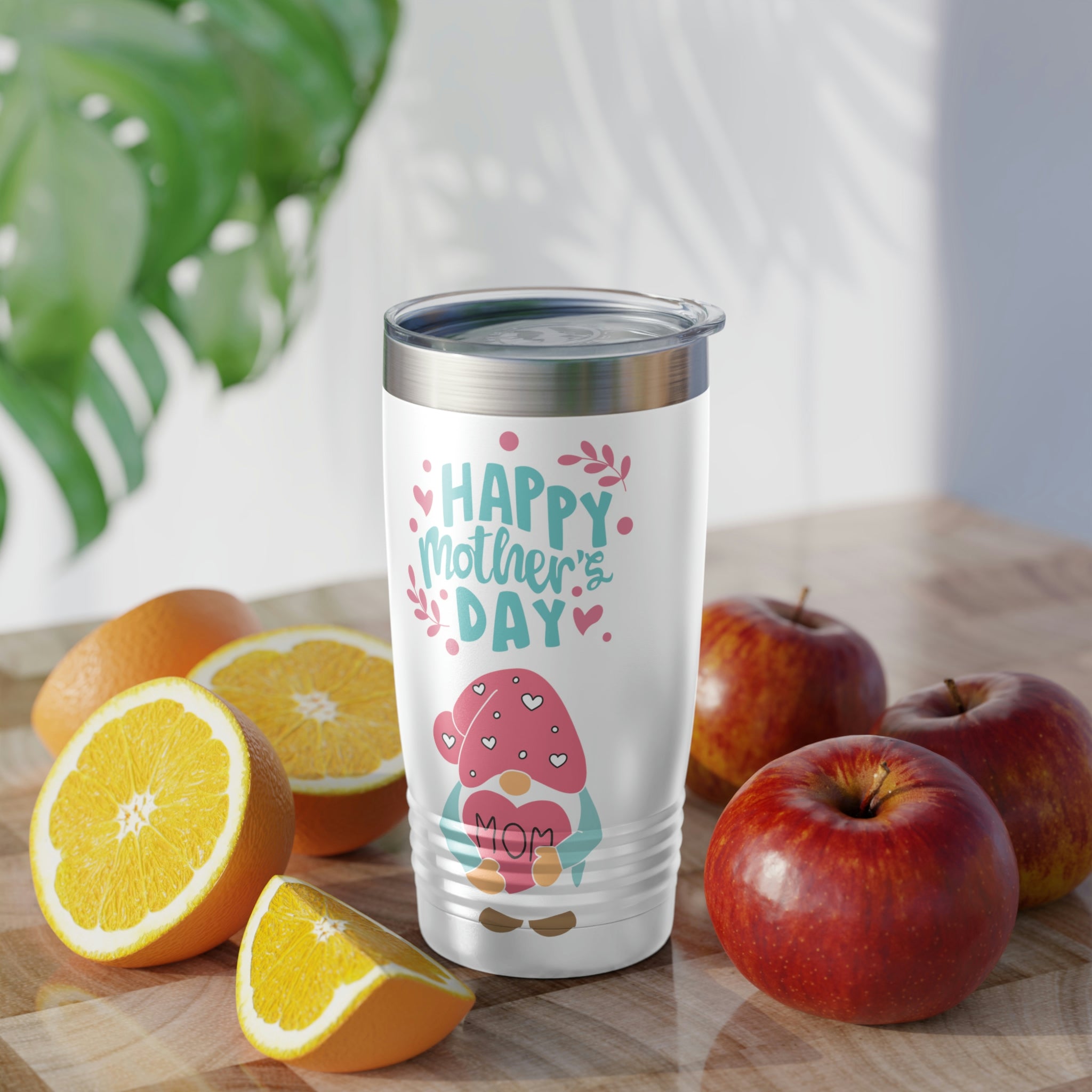 Happy Mother's Day Gnome Ringneck Tumbler, 20oz