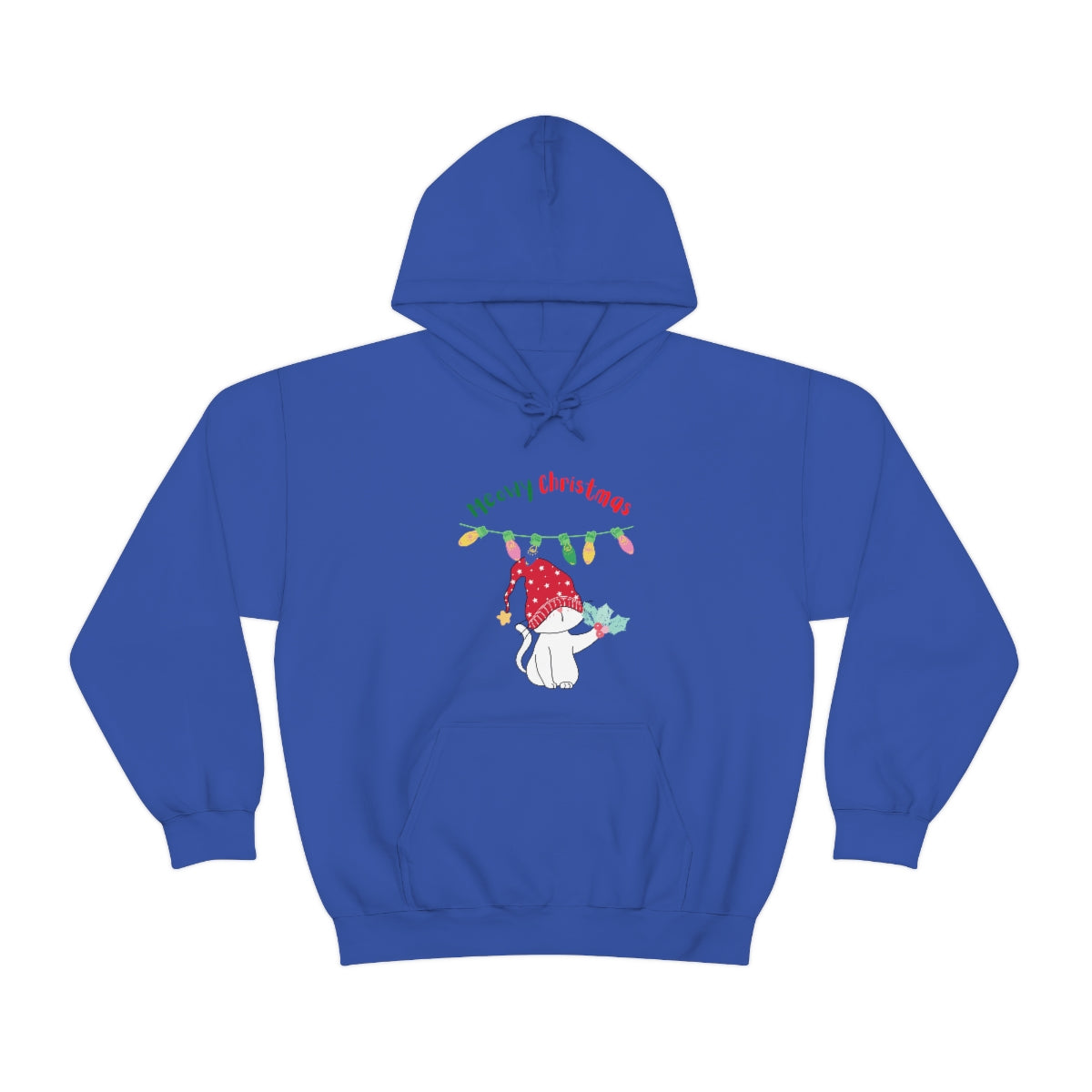 Meowy Christmas Heavy Blend™ Hooded Sweatshirt