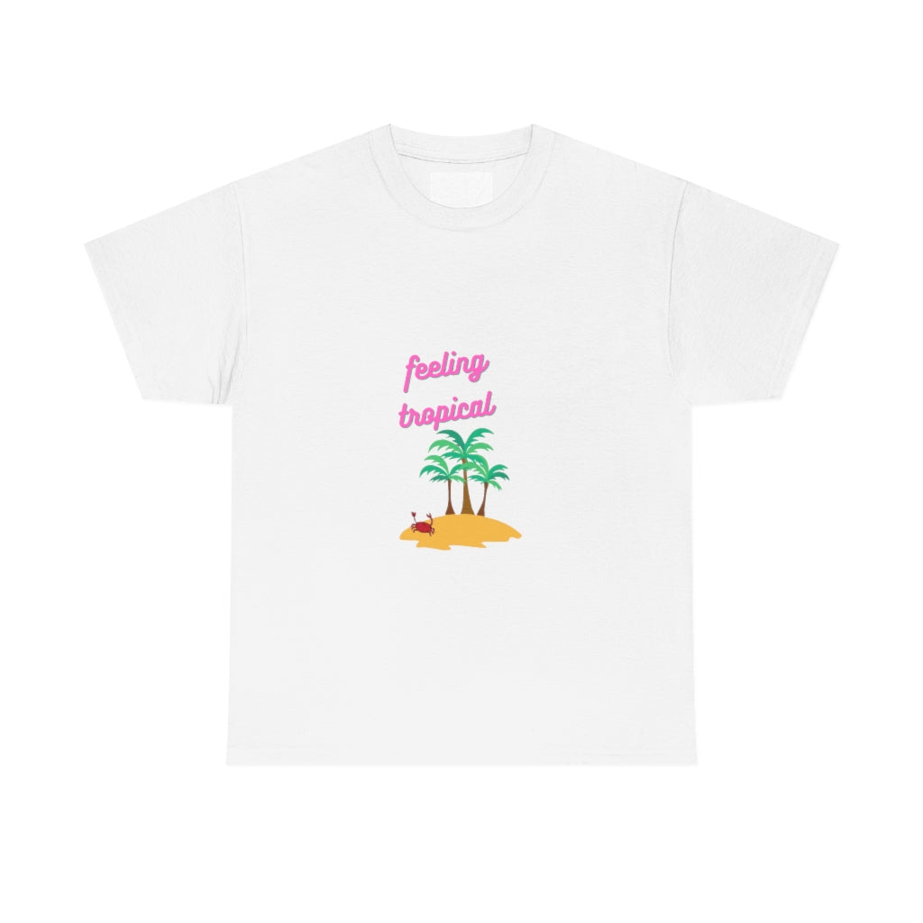 Feeling Tropical Unisex Heavy Cotton Tee