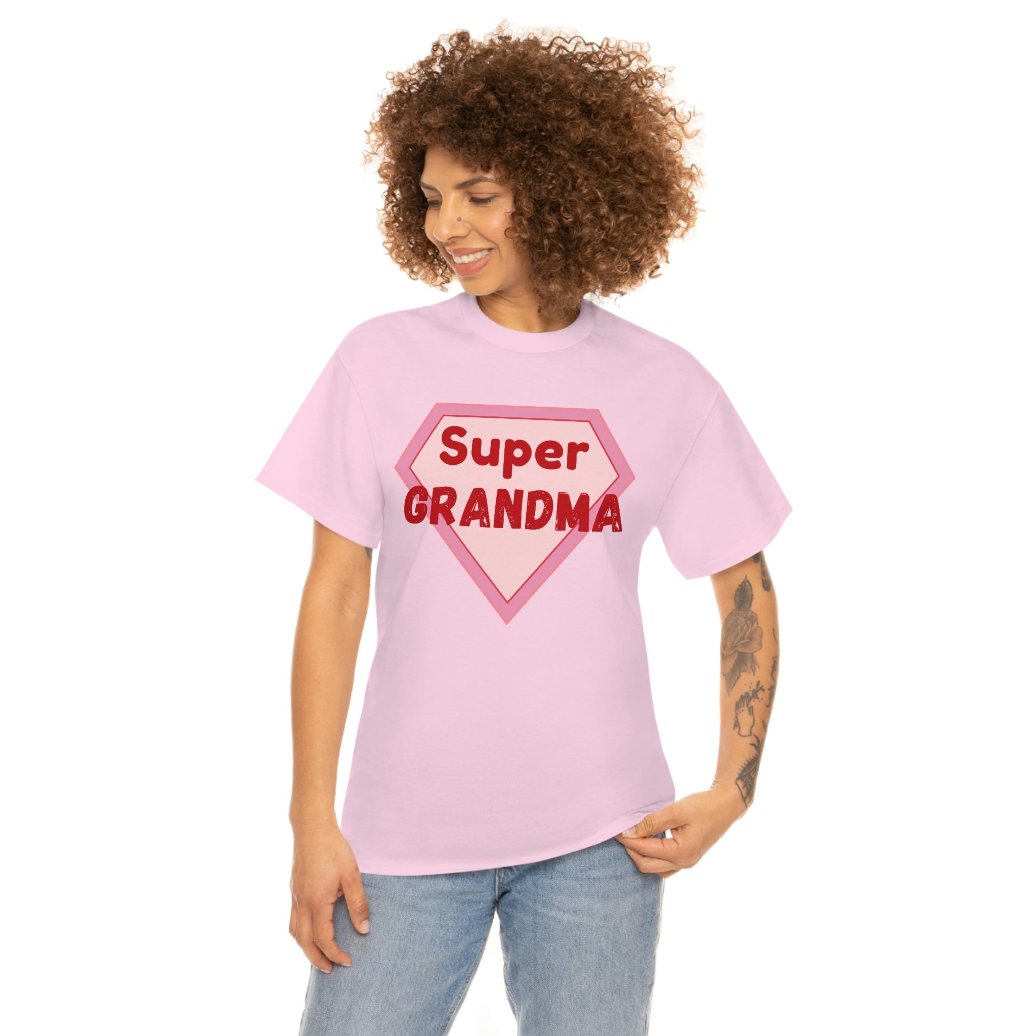 Super Grandma Unisex Heavy Cotton Tee