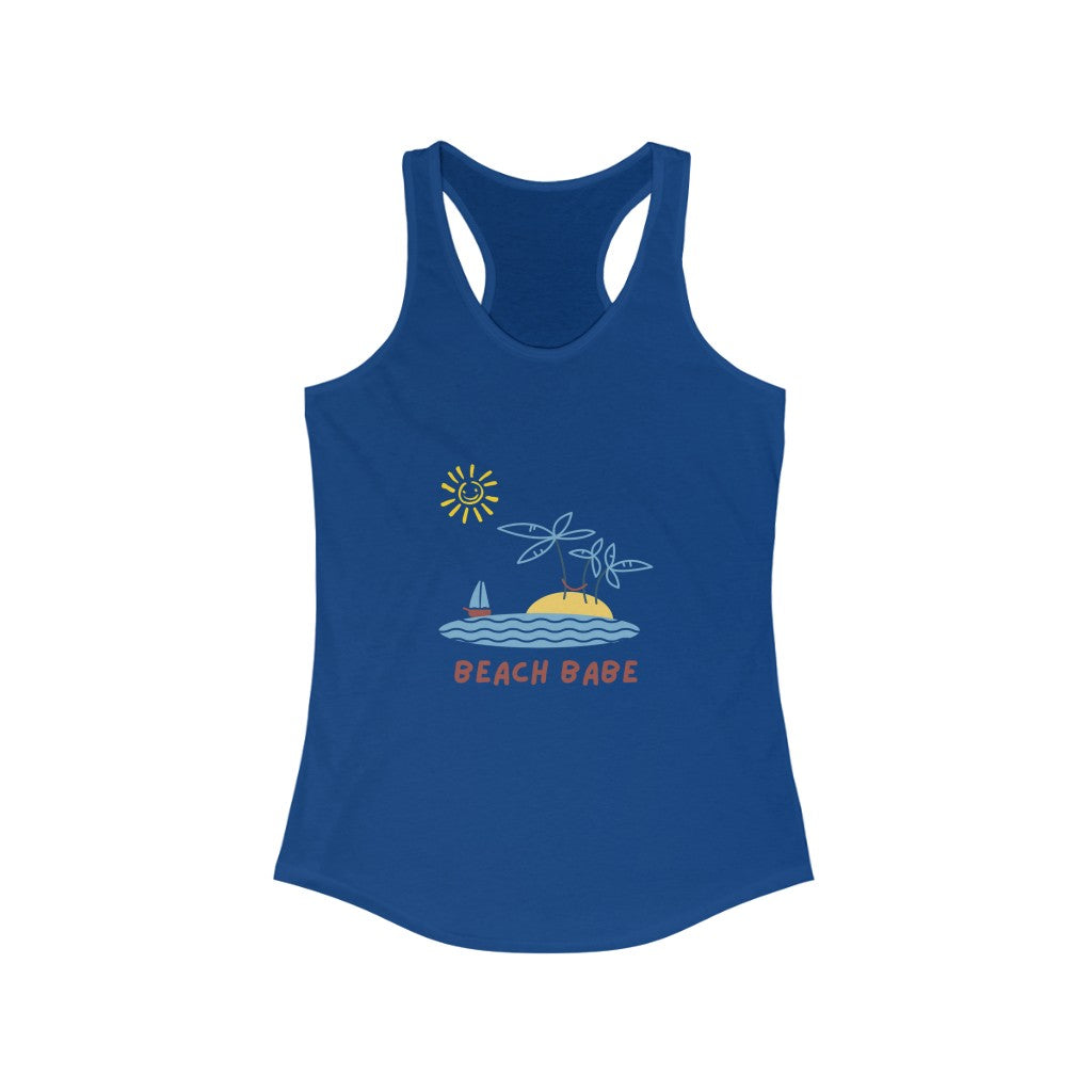 Beach Babe Women's Ideal Racerback Tank