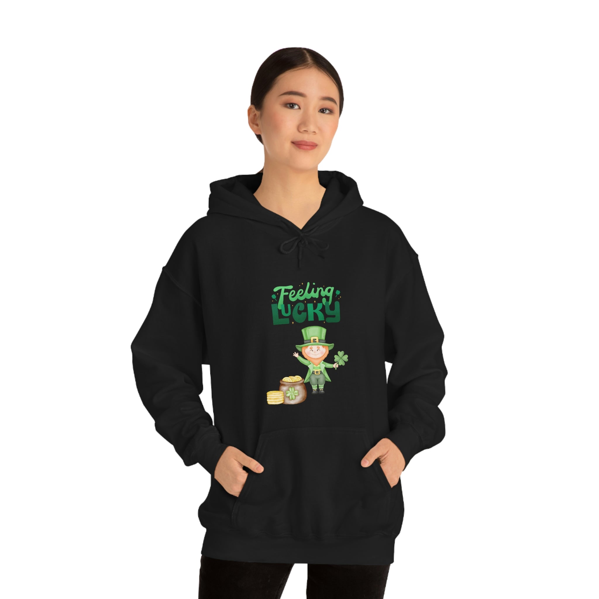 Feeling Lucky Unisex Heavy Blend™ Hooded Sweatshirt