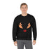 Reindeer Christmas Unisex Heavy Blend™ Crewneck Sweatshirt