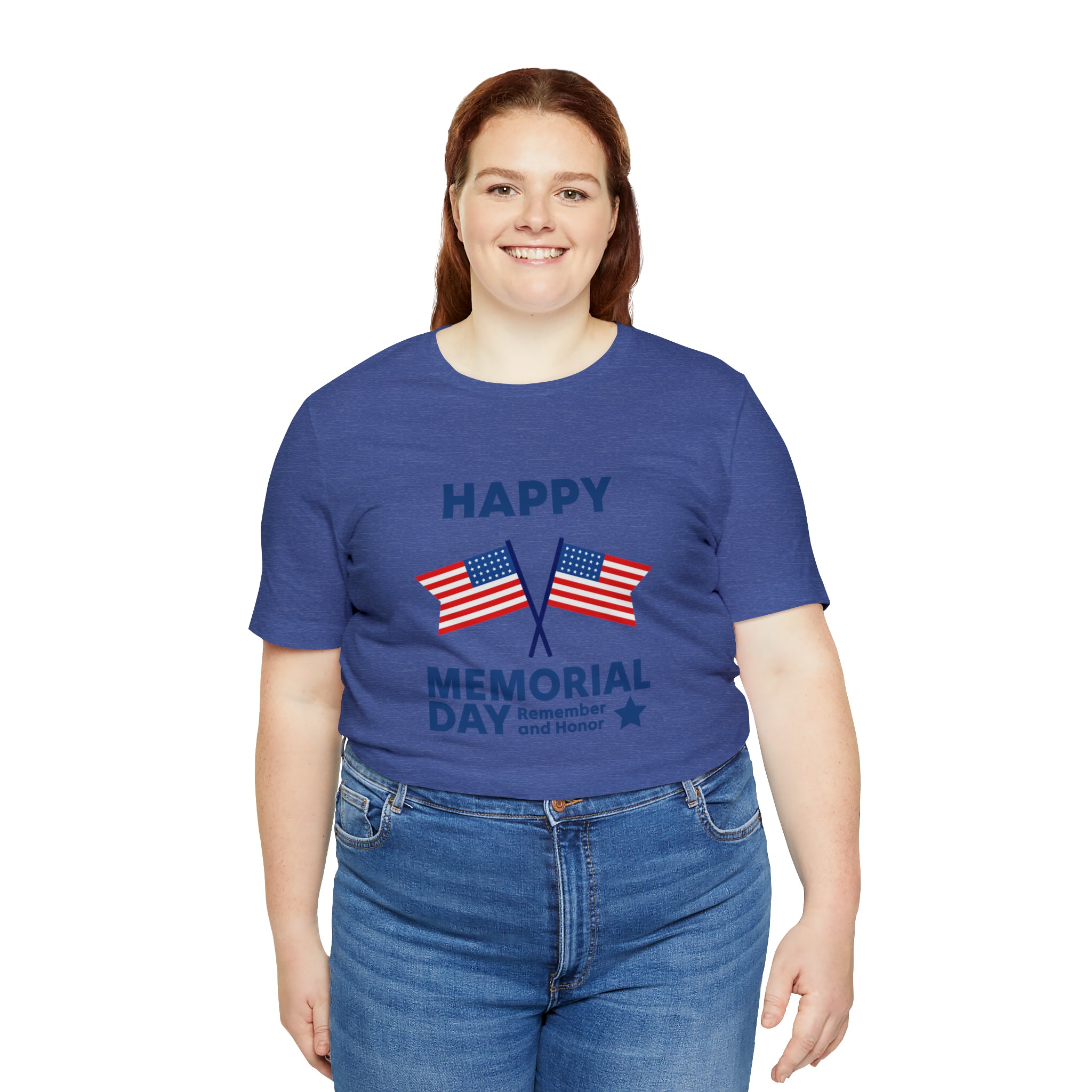 Happy Memorial Day Unisex Jersey Short Sleeve Tee